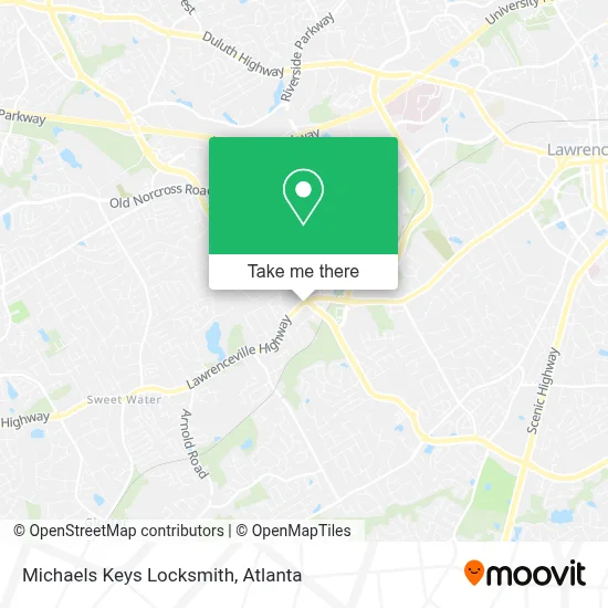 Michaels Keys Locksmith map
