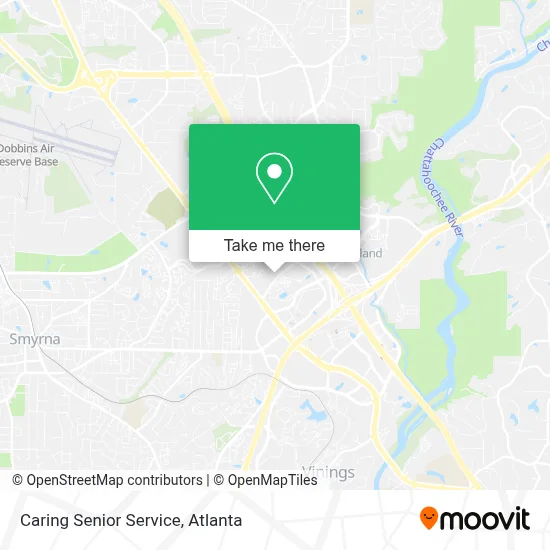Caring Senior Service map