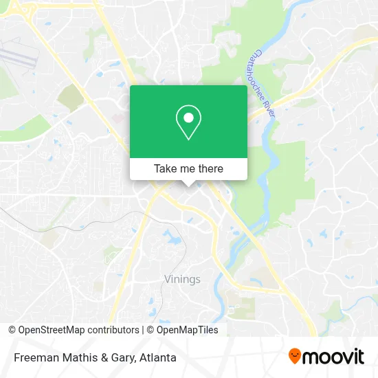 Freeman Mathis & Gary map