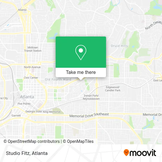 Studio Fitz map