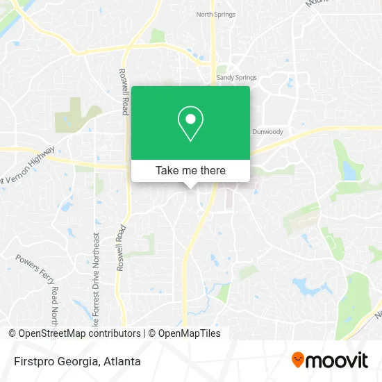 Firstpro Georgia map
