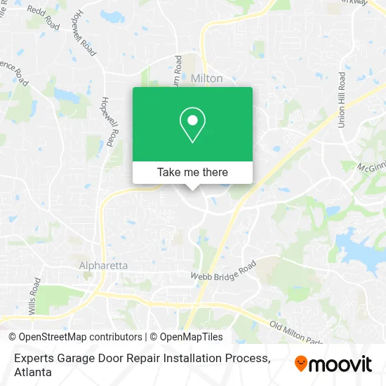Experts Garage Door Repair Installation Process map