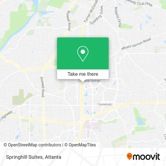 Springhill Suites map
