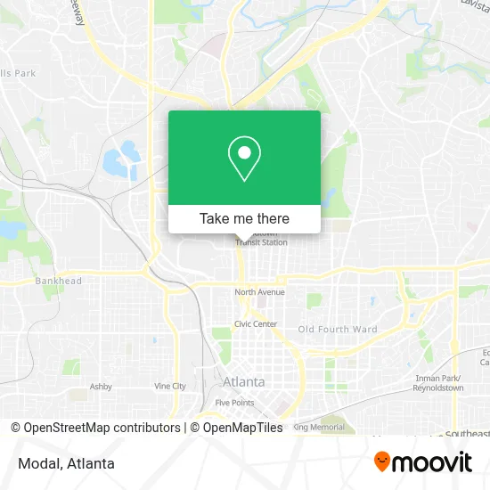 Modal map