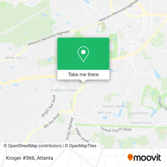 Kroger #366 map