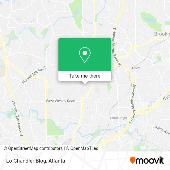 Lo-Chandler Blog map