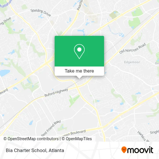 Bia Charter School map
