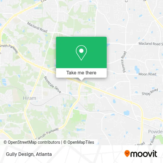 Gully Design map