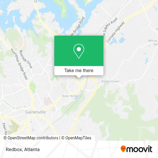 Redbox map