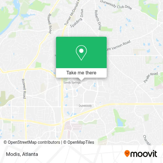 Modis map