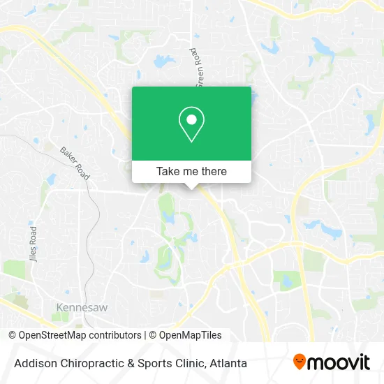Addison Chiropractic & Sports Clinic map