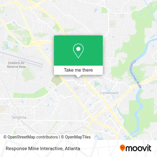 Response Mine Interactive map