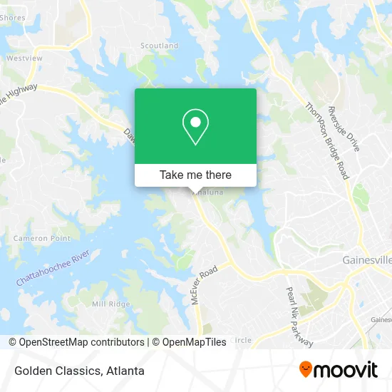 Golden Classics map