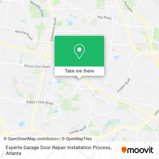 Experts Garage Door Repair Installation Process map