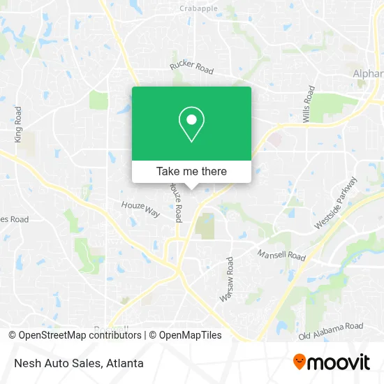 Nesh Auto Sales map