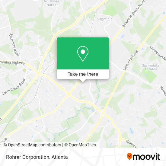 Rohrer Corporation map