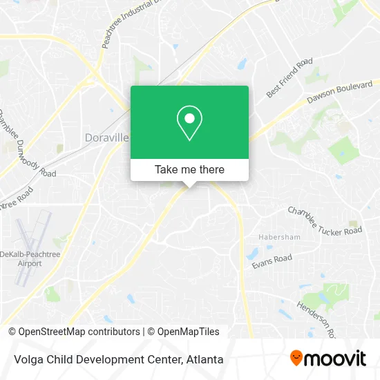Volga Child Development Center map