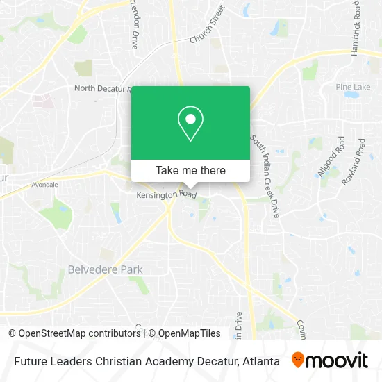 Future Leaders Christian Academy Decatur map