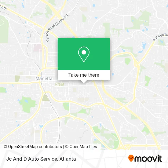 Jc And D Auto Service map