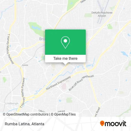 Rumba Latina map