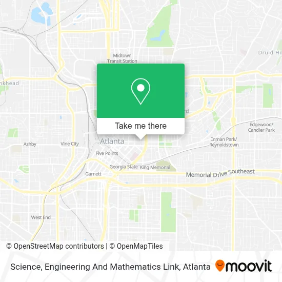 Science, Engineering And Mathematics Link map