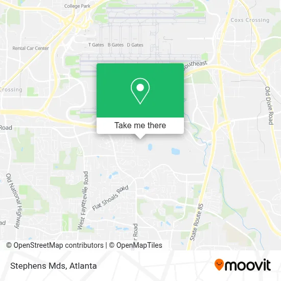 Stephens Mds map