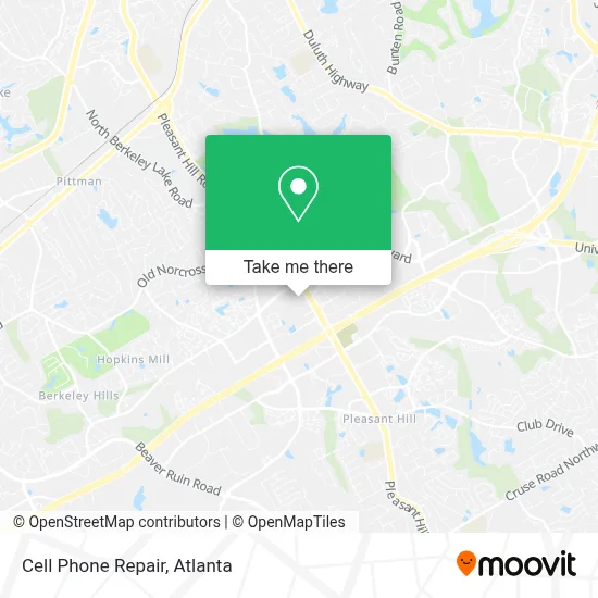 Cell Phone Repair map