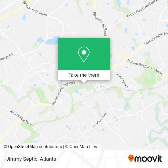Jimmy Septic map