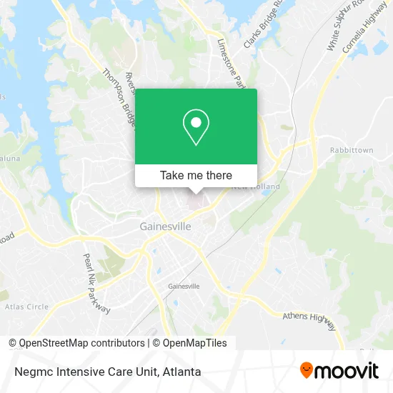 Negmc Intensive Care Unit map