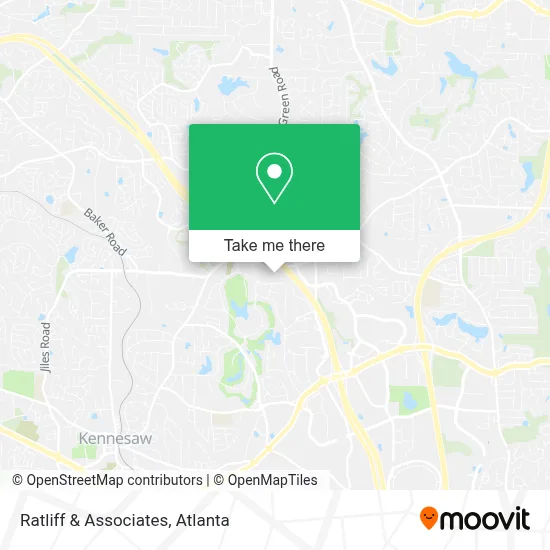 Ratliff & Associates map