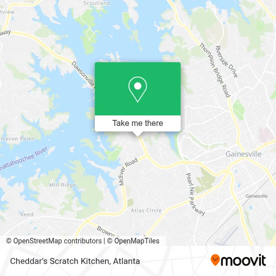 Cheddar's Scratch Kitchen map