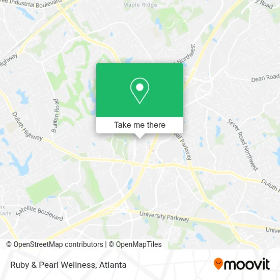 Ruby & Pearl Wellness map
