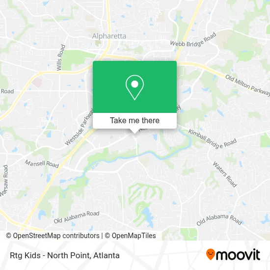 Rtg Kids - North Point map