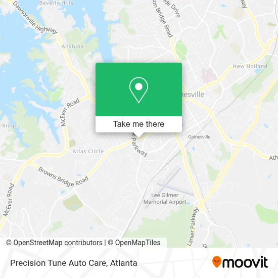 Precision Tune Auto Care map