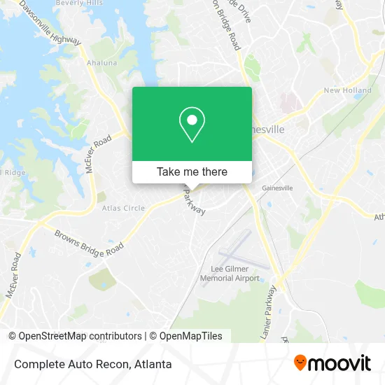 Complete Auto Recon map