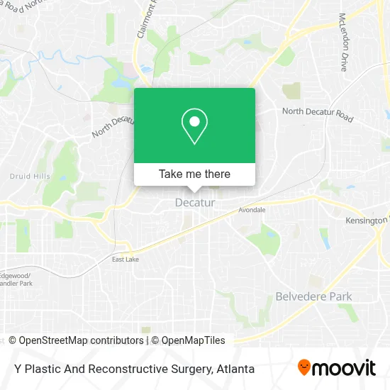 Y Plastic And Reconstructive Surgery map