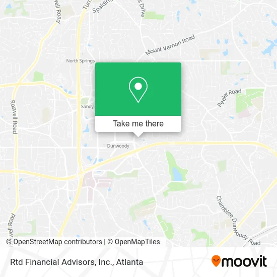 Rtd Financial Advisors, Inc. map