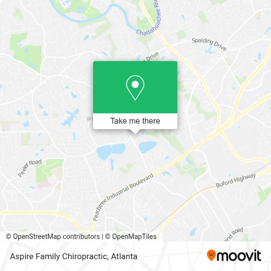 Aspire Family Chiropractic map