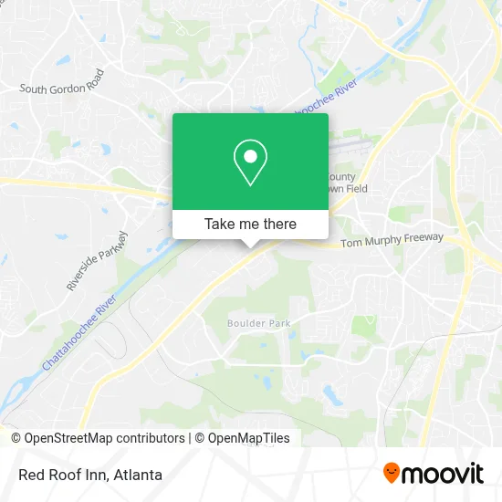 Red Roof Inn map