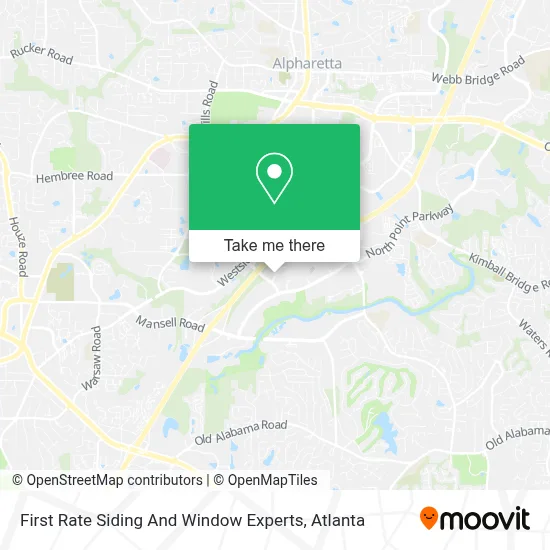 First Rate Siding And Window Experts map