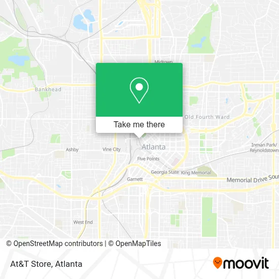 At&T Store map
