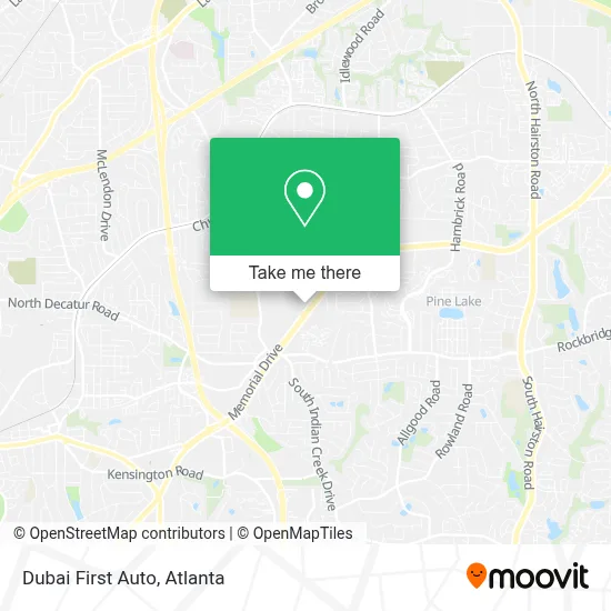 Dubai First Auto map