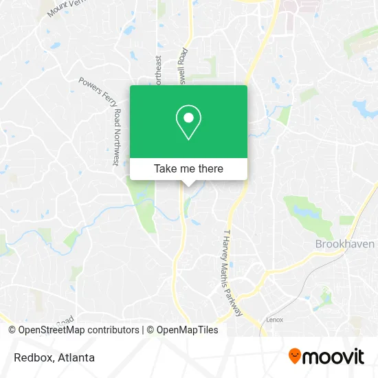 Redbox map
