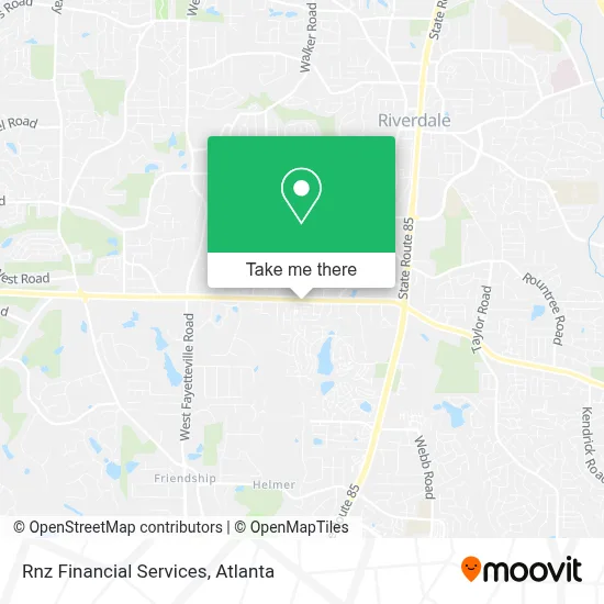Rnz Financial Services map