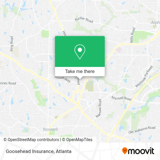 Goosehead Insurance map
