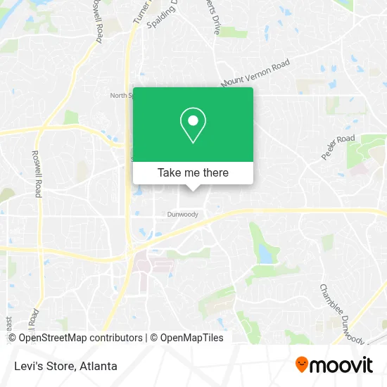 Levi's Store map