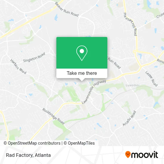 Rad Factory map