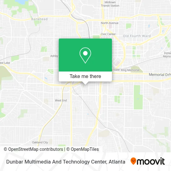 Dunbar Multimedia And Technology Center map