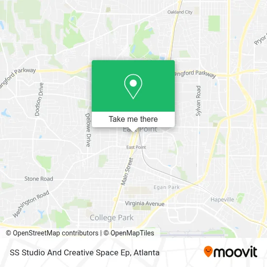 SS Studio And Creative Space Ep map