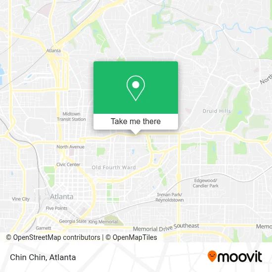 Chin Chin map